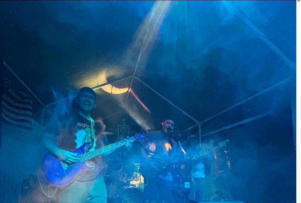 Twisted Times Band performing live